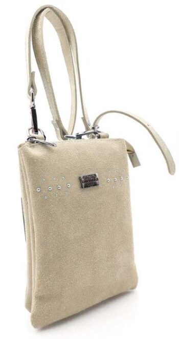 BOSSIT BANDOLERA PORTAMÒBIL PELL CREMALLERA TATXES 13X17,5 -
