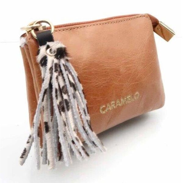 BOLSITO PIEL ATHENE BANDOLERA, ASA, CREMALL, DOS COMP, CUERO -