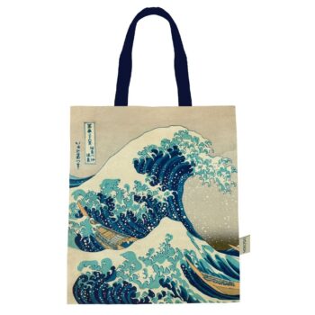 BOLSA DE TELA ALGODON LA GRAN OLA HOKUSAI -