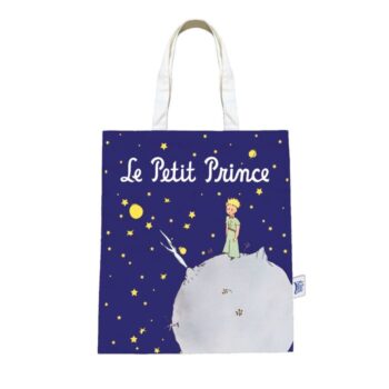 BOLSA DE TELA EL PRINCIPITO AZUL PLANETA -