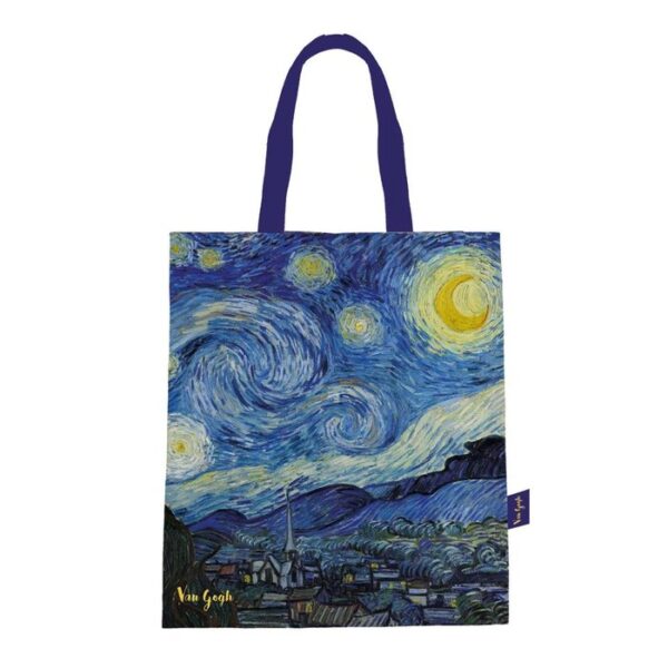 BOLSA DE ALGODON VAN GOGH NOCHE ESTRELLADA -