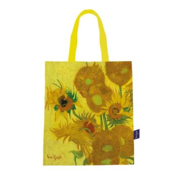 BOLSA DE ALGODON VAN GOGH GIRASOLES -