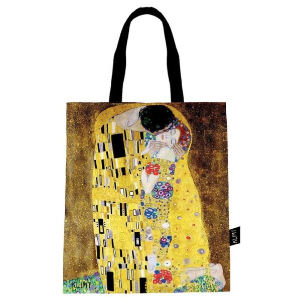 BOLSA DE ALGODON KLIMT EL BESO -