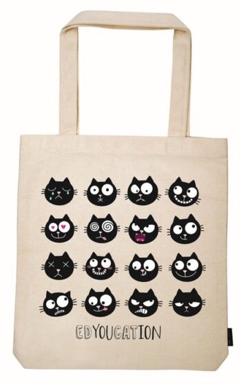Sac en tissu Ed le Chat -