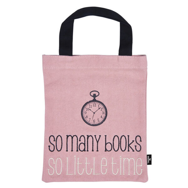 BOLSA DE TELA PARA LIBROS SO MANY BOOKS -
