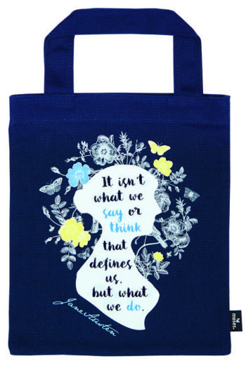 BOLSA DE TELA LIBROS JANE AUSTEN -