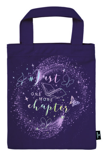 JUST ONE MORE CHAPTER BOOK TOWEL BAG -