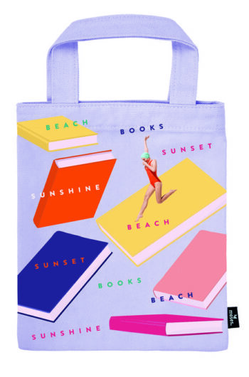 BOLSA DE TELA PARA LIBROS BOOKS & VACATION -