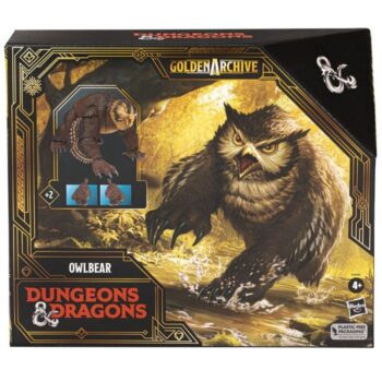 FIGURA DICELINGS DUNGEONS & DRAGONS GOLDEN ARCHIVE OWLBEAR -  - HASBRO M
