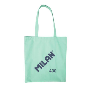 BOLSA TELA MILAN TOTE BAG SINCE 1918 VERDE -