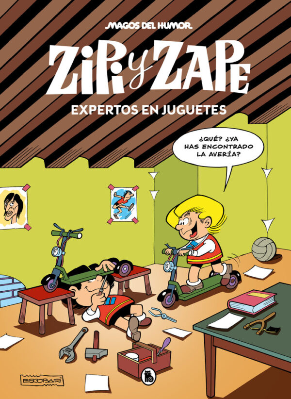 ZIPI Y ZAPE EXPERTOS EN JUGUETES MAGOS DEL HUMOR 220 - JOSEP ESCOBAR - BRUGUERA