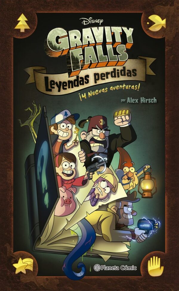 GRAVITY FALLS LEYENDAS PERDIDAS - DISNEY - PLANETA COMIC