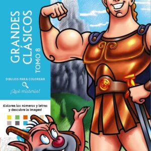 DIBUJOS PARA COLOREAR QUE MISTERIO GRANDES CLASICOS TOMO 8 - VARIOS AUTORES - HACHETTE HEROES