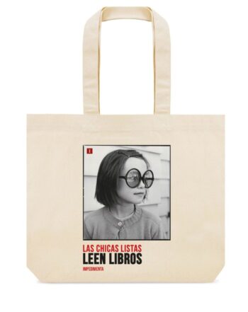 BOLSA DE TELA LAS CHICAS LISTAS LEEN LIBROS - AA,VV