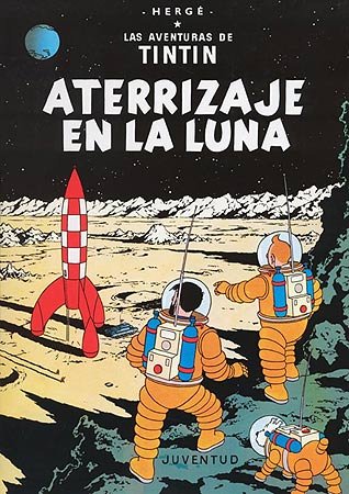 ATERRIZAJE EN LA LUNA (C) - HERGE - JUVENTUD