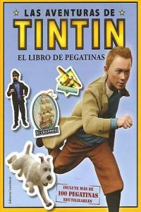 LIBRO DE PEGATINAS,EL AVENTURAS DE TINTIN - HERGE - JUVENTUD