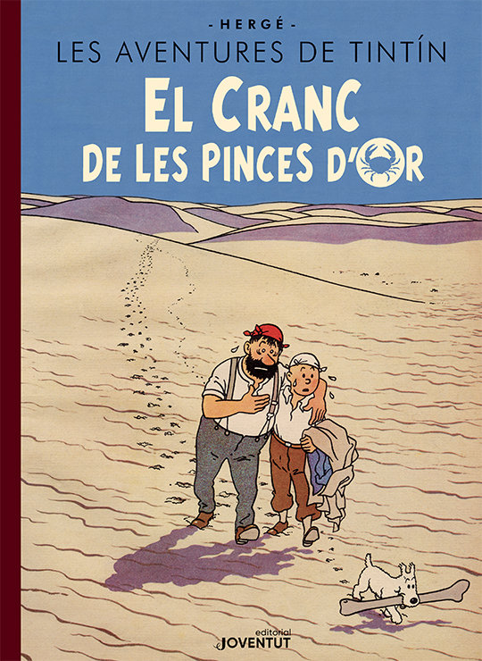 EL CRANC DARRERE DE LES ESCENES CATALAN - HERGE - JUVENTUD