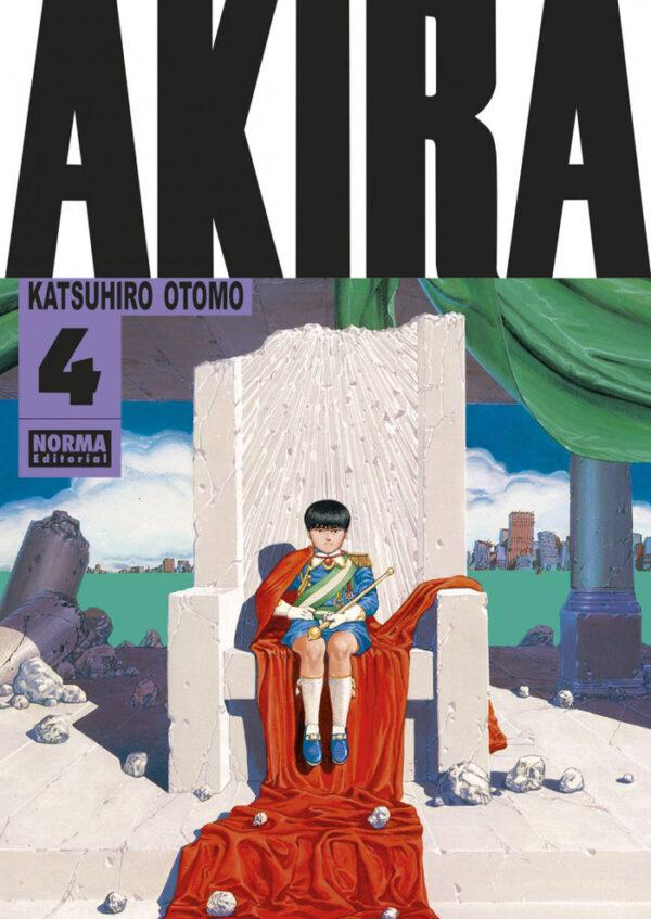 AKIRA 4 EDICION ORIGINAL B/N - KATSUHIRO,OTOMO - NORMA