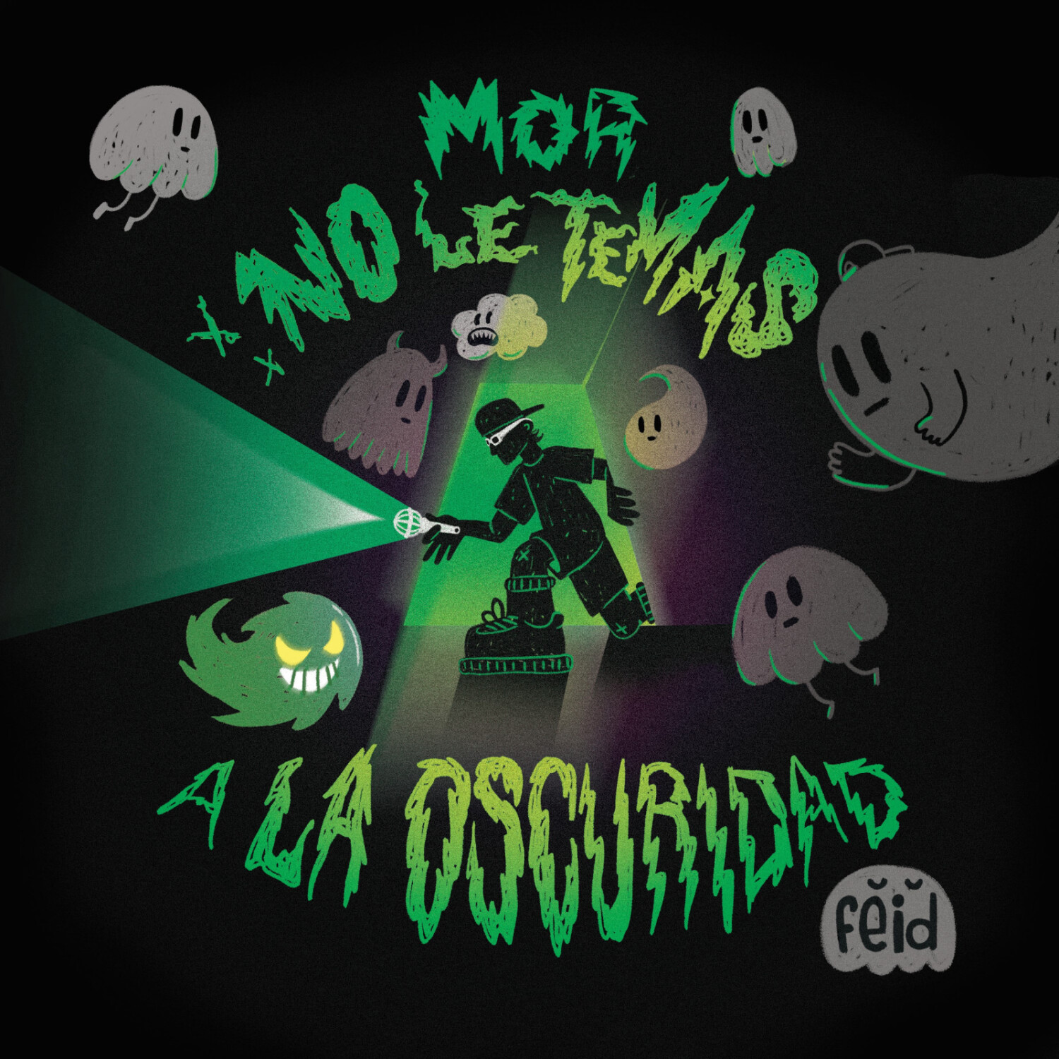 disco vinilo ffeid mor no le temas a la oscuridad