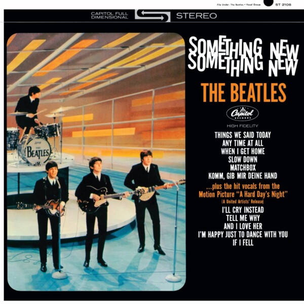 beatles vinilo something new