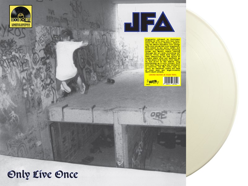 JFA ONLY LIVE ONCE LP RSD