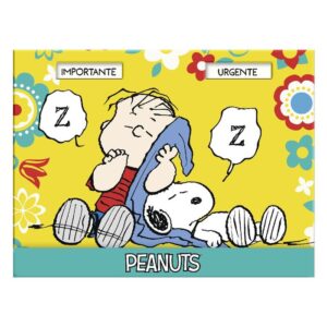 TACO DE NOTAS CON VENTANA SNOOPY COLORFULL - PREMIUM PAPER Colección SNOOPY COLORFUL