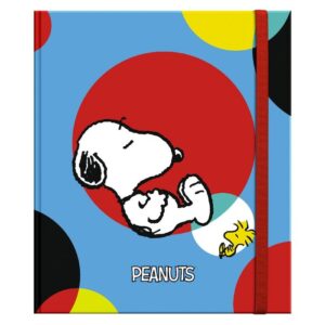 LIBRETA TAPA DURA A5 SNOOPY COLORFULL - PREMIUM PAPER Colección SNOOPY COLORFUL
