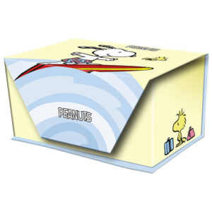 TACO DE NOTAS CON CAJA SNOOPY - PREMIUM PAPER Colección SNOOPY 25