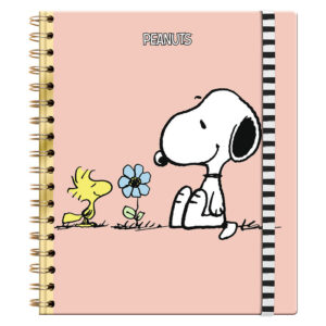 LIBRETA TAPA DURA GRANDE ESPIRAL SNOOPY - PREMIUM PAPER Colección SNOOPY 25