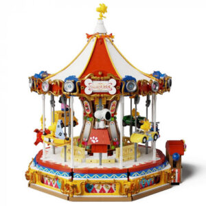 SNOOPY CAROUSEL FIGURINE CONSTRUCTION MODEL -
