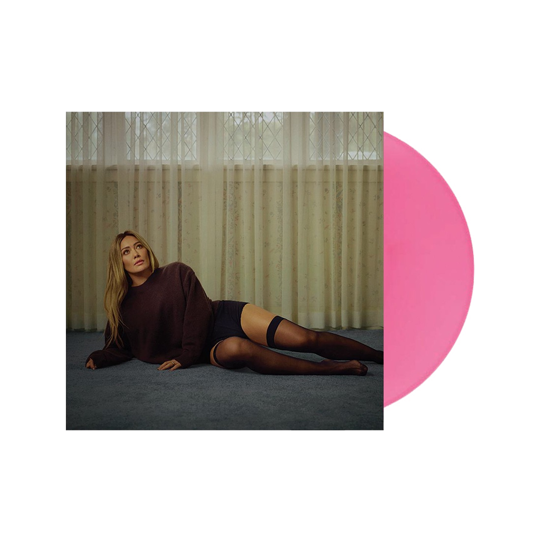 Hillary Duff pink vinyl LP record