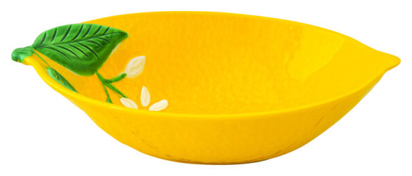 CUENCO LIMON PORCELANA 22X16 CM TWIST & MATCH YELLOW + CAJA - EASY LIFE Colección TWIST & MATCH