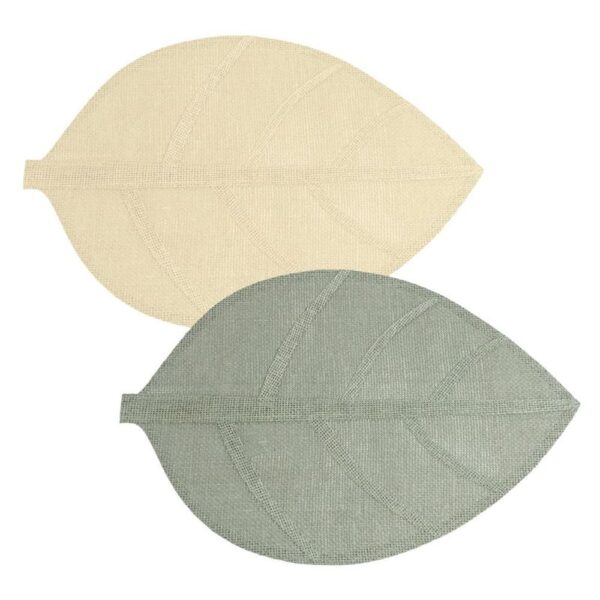 MANTEL INDIVIDUAL 33X50CM FORMA HOJA SURTIDOS - DCASA Colección SIN COLECCION