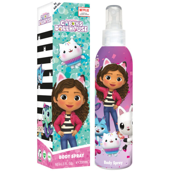 COLONIA SPRAY GABBY´S DOLLHOUSE 200ML - AIRVAL INTERNATIONAL S,A, Colección CAMPAÑA NAVIDAD