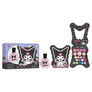 SET COLONIA 50ML + PALETA DE MAQUILLAJE KUROMI - AIRVAL INTERNATIONAL S,A, Colección CAMPAÑA NAVIDAD