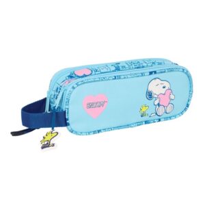 SNOOPY LOVE DOUBLE PENCIL CASE -