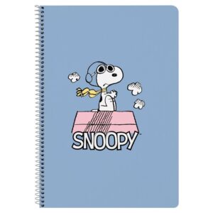 LIBRETA FOLIO TAPAS DURAS 80 H, SNOOPY - SAFTA, S,A, Colección SNOOPY