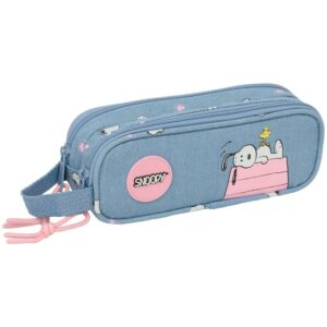 PORTATODO DOBLE CON ASA SNOOPY - SAFTA, S,A, Colección SNOOPY