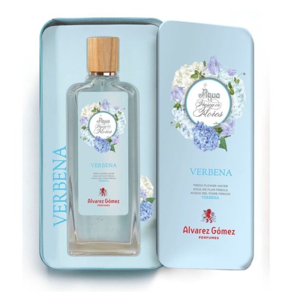 LATA AGUAS FRESCAS FLORES VERBENA FRESCA&MANDARINA 150ML - ALVAREZ GOMEZ Colección LATA FLORAL