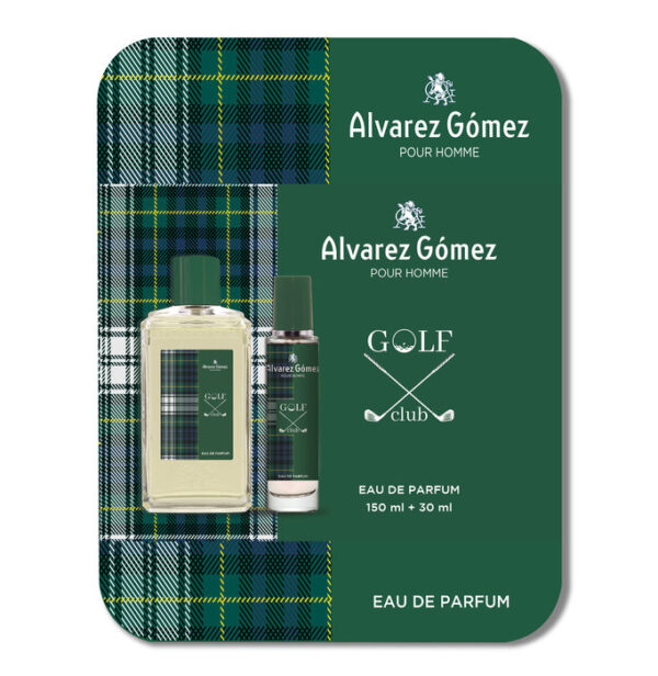 LATA GOLF CLUB 150+30ML ALVAREZ GOMEZ PARA HOMBRE AMADERADO - SAPHIR Colección LATA