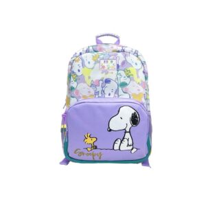 SCHOOL BACKPACK ADAPTABLE TO TROLLEY 1950 SNOOPY -
