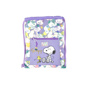 1950s SNOOPY DRAWSTRING BACKPACK -