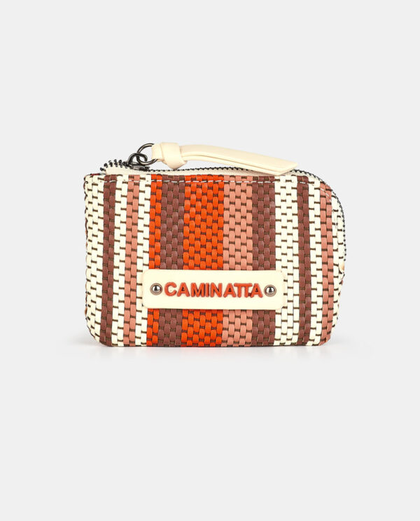 MONEDER PETIT CUMBIA CUIR 13 X 8 CM - CAMINATTA Col·lecció CUMBIA