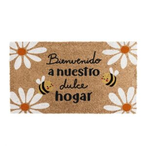 FELPUDO 40X70 ANTIDESLIZANTE ABEJAS - DCASA Colección SIN COLECCION