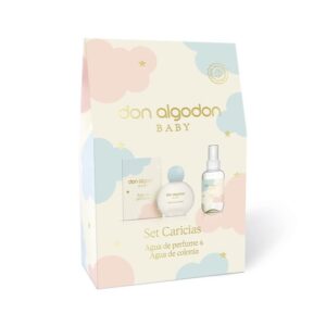 SET REGALO CARICIAS BABY PERFUME+COLONIA 100ML DON ALGODON - DON ALGODON Colección SET COLONIAS