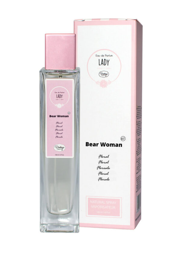 PERFUME FEMENINO 100ML VINTAGE BEAR WOMAN - NATUAROMATIC GEL Colección VINTAGE PARFUM