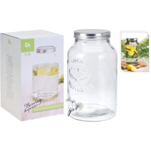 DISPENSADOR DE BEBIDAS 5,5L - KOOPMAN Colección TARROS HERMETICOS/-TARROS