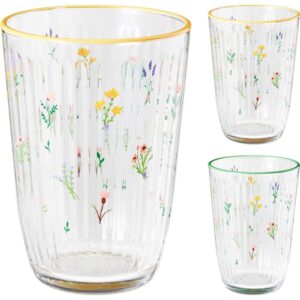 VASO FLORES 395ML SURTIDOS - KOOPMAN Colección HOUSEHOLD GLASS