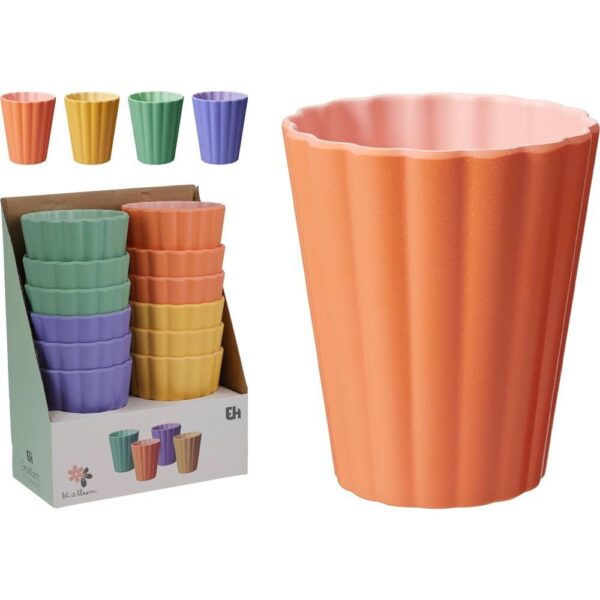 VASO MELAMINA 400ML COLORES SURTIDOS - KOOPMAN Colección HOUSEHOLD GLASS