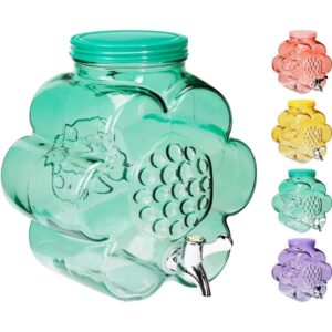 DISPENSADOR DE BEBIDAS EN FORMA DE FLOR 3500ML - KOOPMAN Colección HOUSEHOLD GLASS